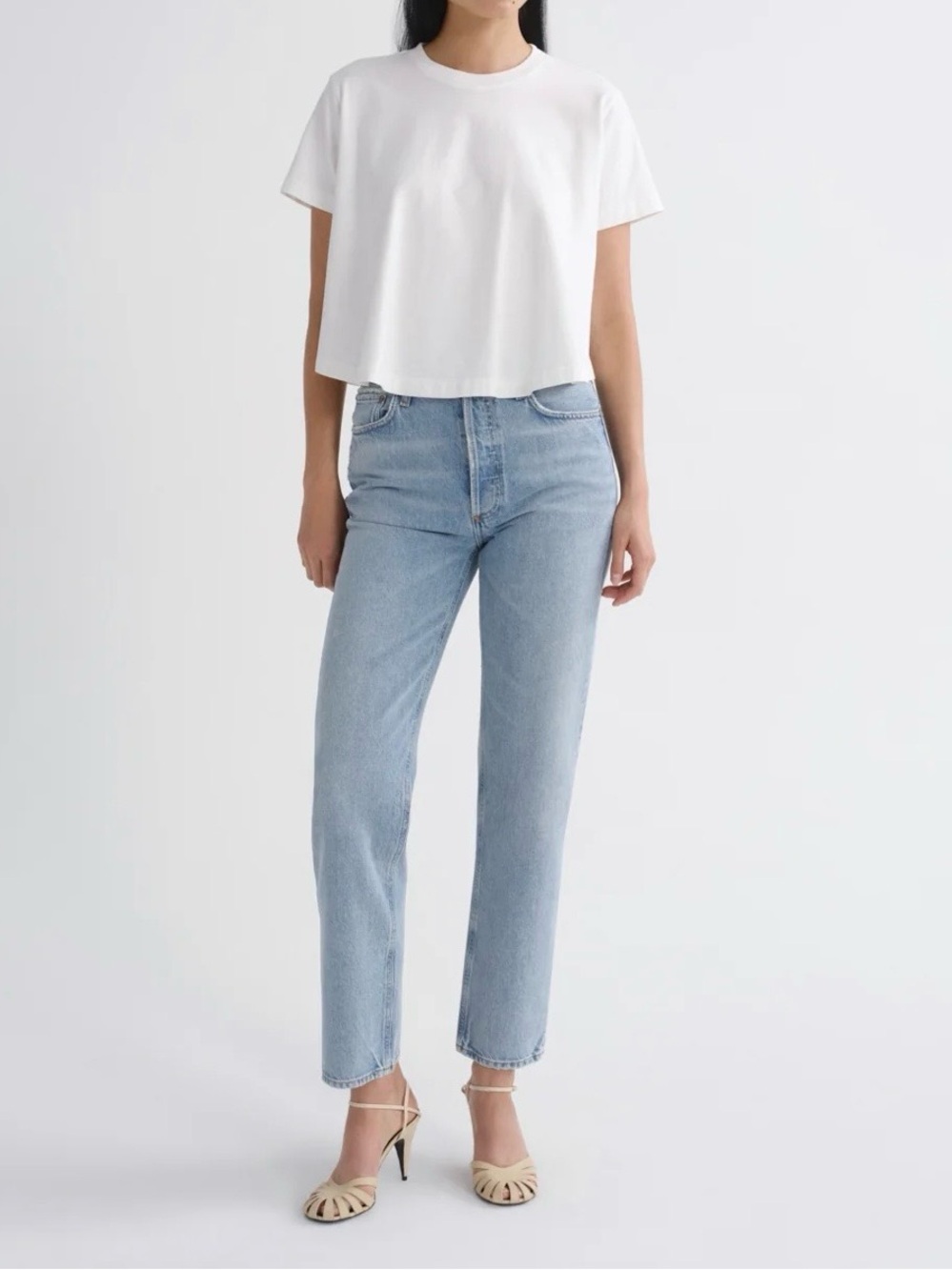 Agolde Pinch Waist High Rise Straight Leg Jean, Addition, 27